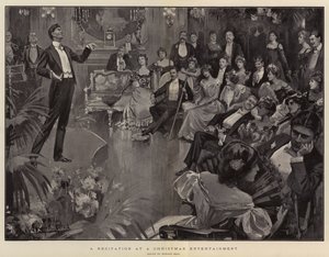 A Recitation at a Christmas Entertainment